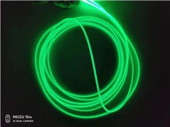 1 mm stransko svetleča optična vlakna