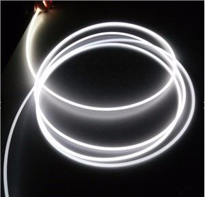 Mehka stran žarilna optična vlakna 4.0mm LED